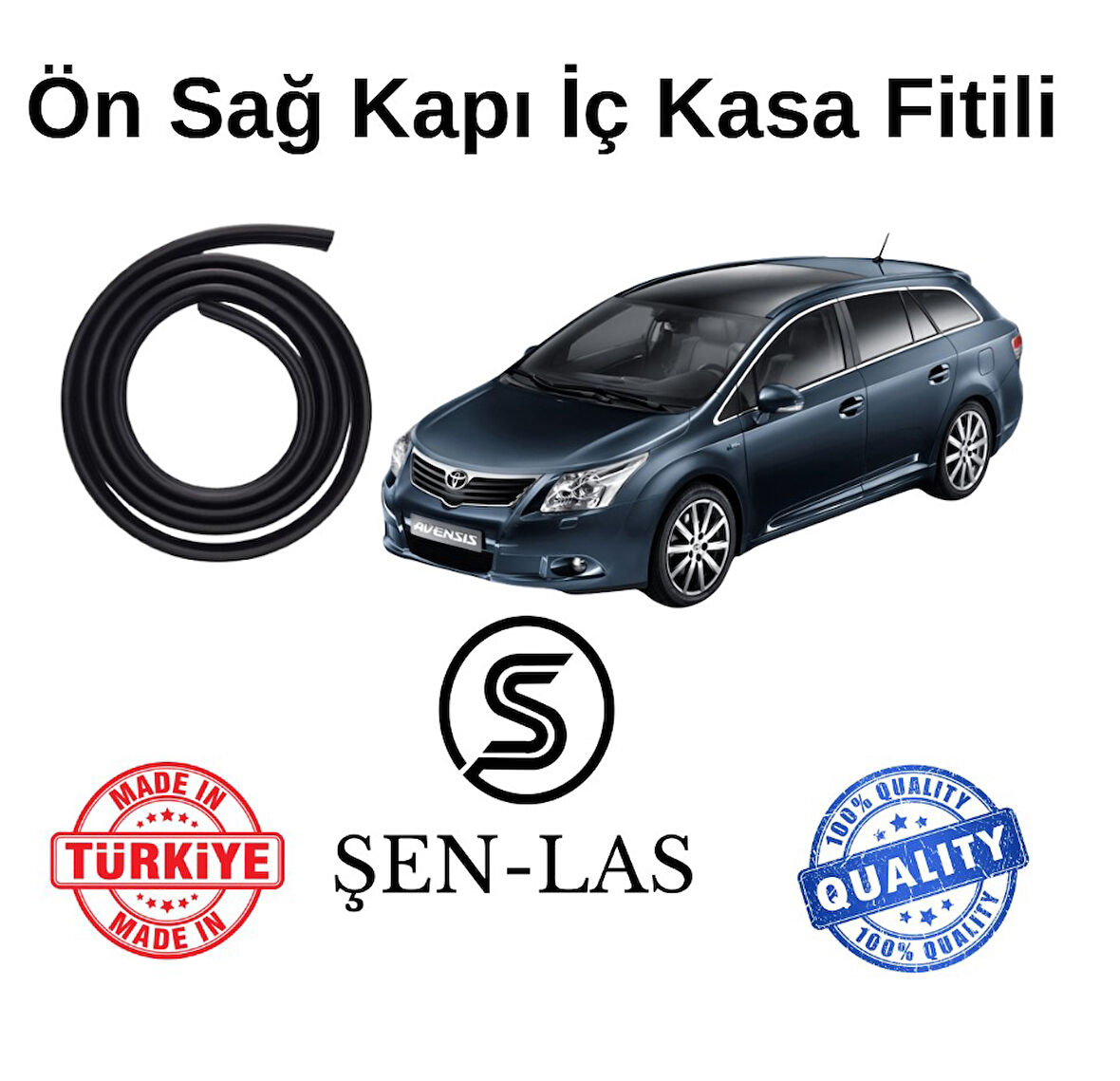 Toyota Avensis Station Wagon (2010-2014) Şen-Las Sağ Ön Kapı Fitili ŞL27701