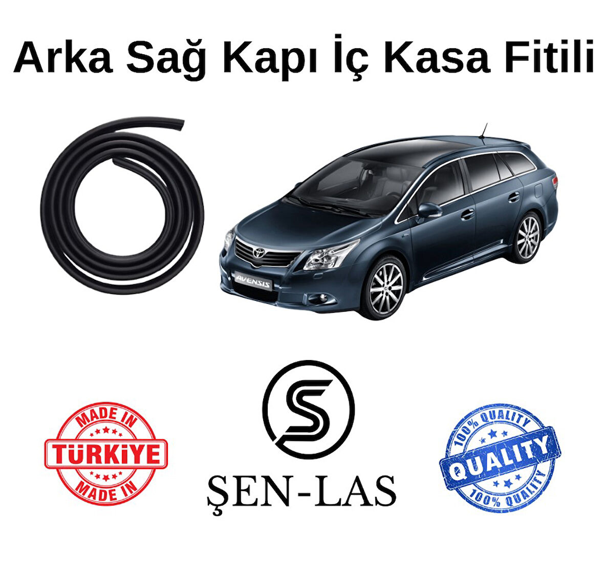 Toyota Avensis Station Wagon (2010-2014) Şen-Las Sağ Arka Kapı Fitili ŞL27703