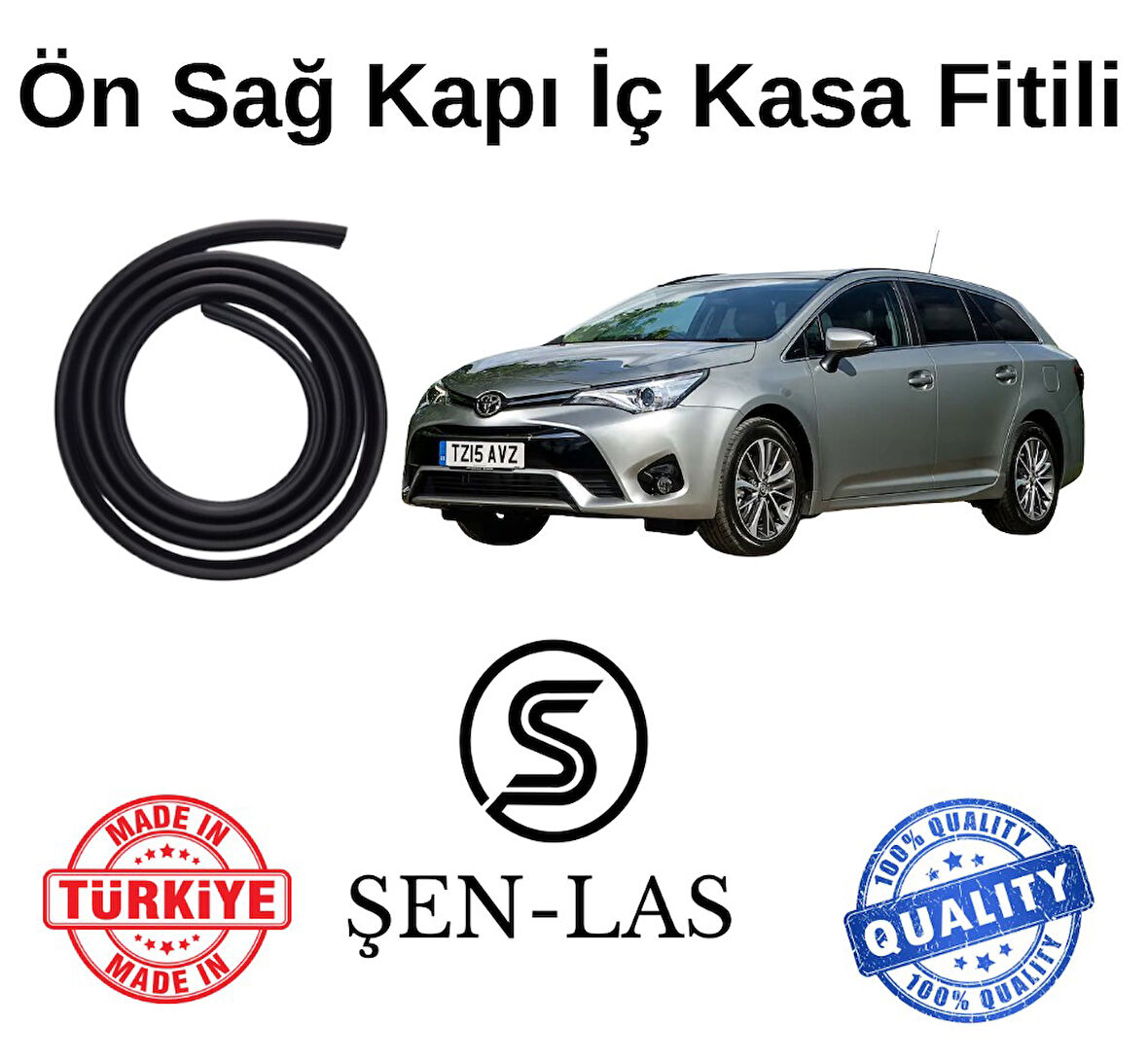 Toyota Avensis Station Wagon (2015-2018) Şen-Las Sağ Ön Kapı Fitili ŞL27901