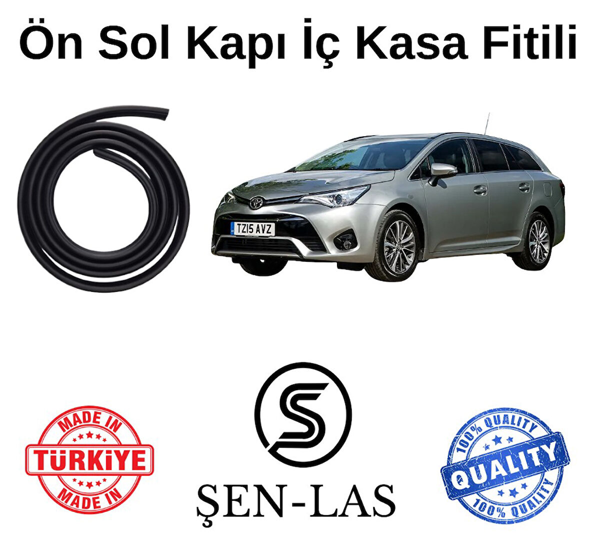 Toyota Avensis Station Wagon (2015-2018) Şen-Las Sol Ön Kapı Fitili ŞL27902