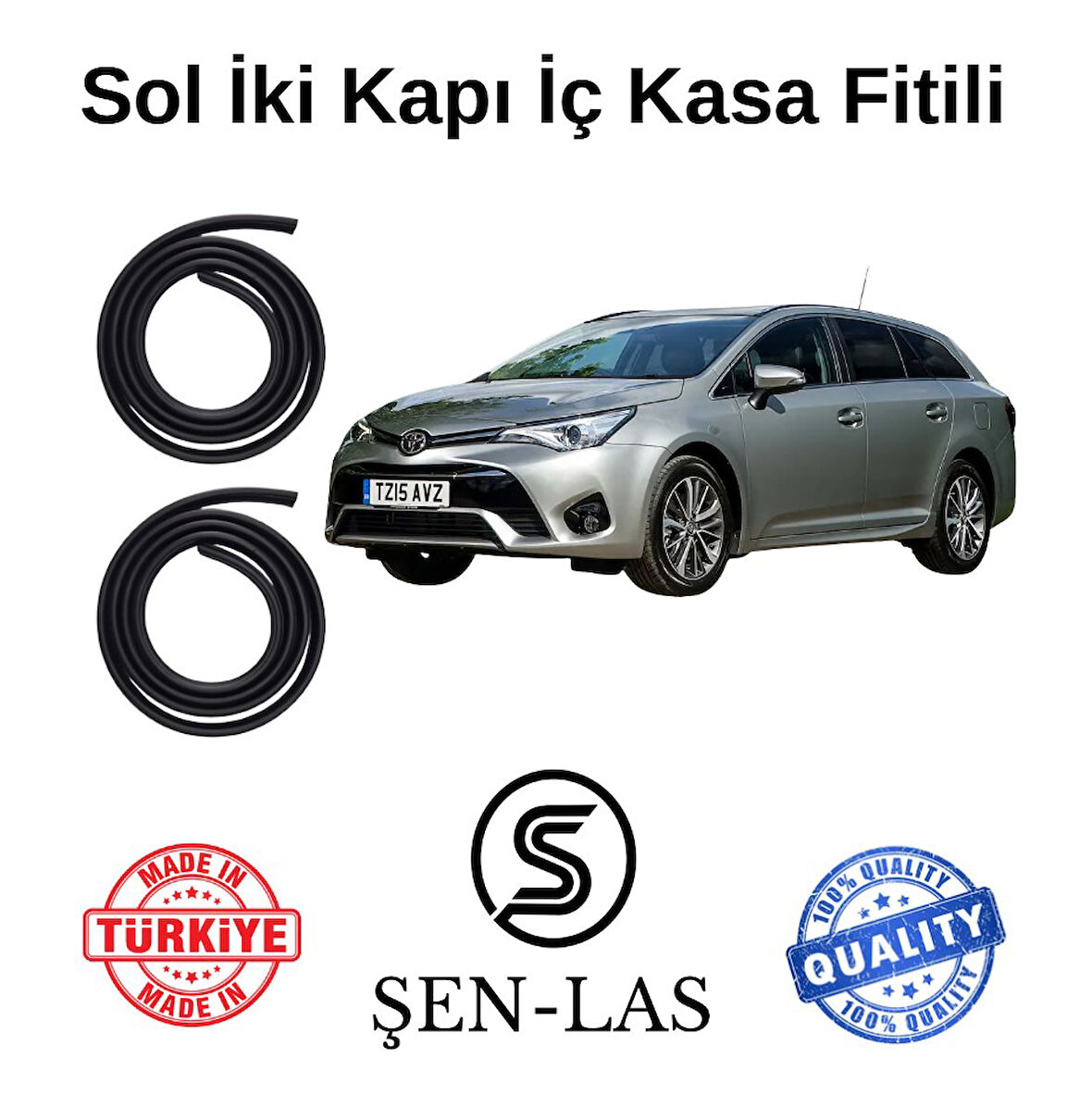 Toyota Avensis Station Wagon (2015-2018) Şen-Las Sol Ön ve Arka Fitili ŞL27908