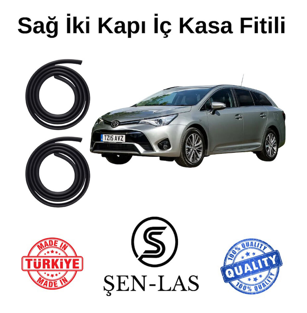 Toyota Avensis Station Wagon (2015-2018) Şen-Las Sağ Ön ve Arka Fitili ŞL27909
