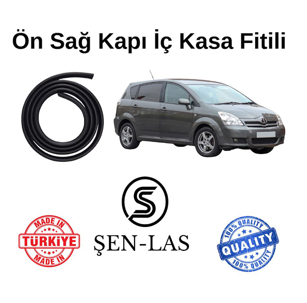 Toyota Verso (2001-2009) Şen-Las Sağ Ön Kapı Fitili ŞL28201