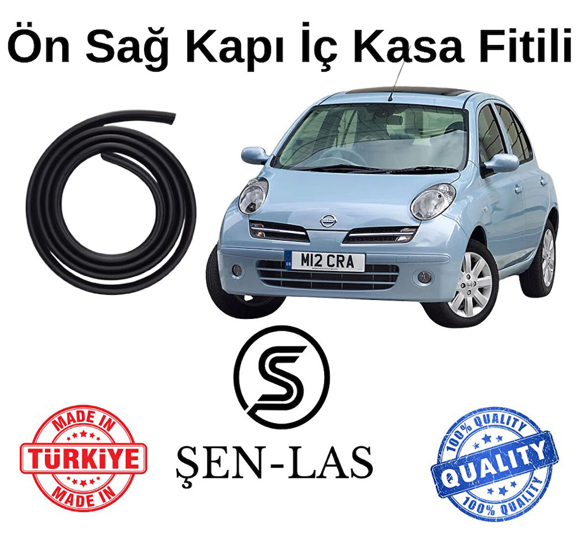 Nissan Micra (2002-2010) Şen-Las Sağ Ön Kapı Fitili ŞL28401