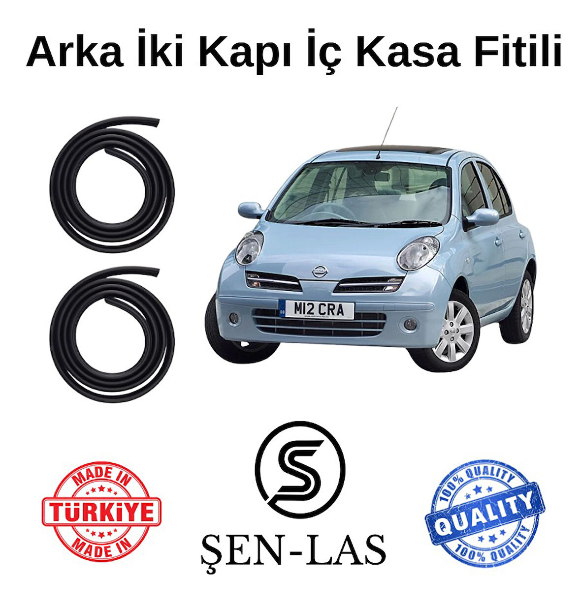 Nissan Micra (2002-2010) Şen-Las Arka Iki Kapı Fitili ŞL28407