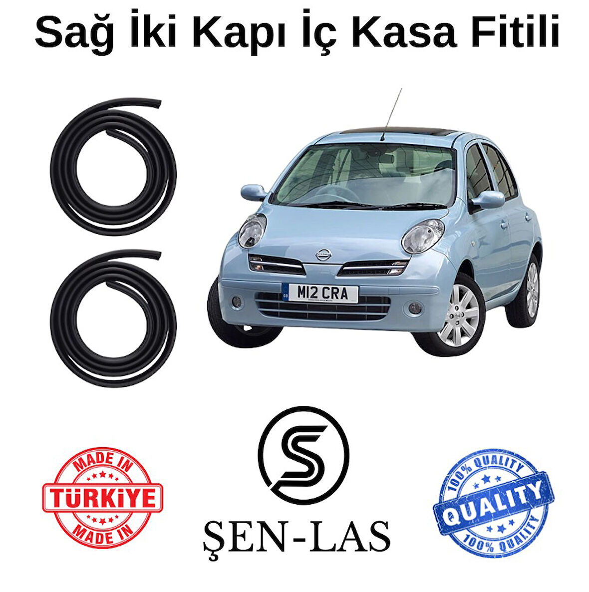 Nissan Micra (2002-2010) Şen-Las Sağ Ön ve Arka Fitili ŞL28409