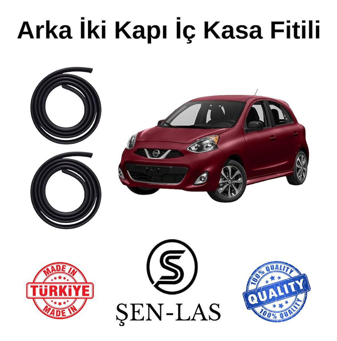 Nissan Micra (2011-2017) Şen-Las Arka Iki Kapı Fitili ŞL28507
