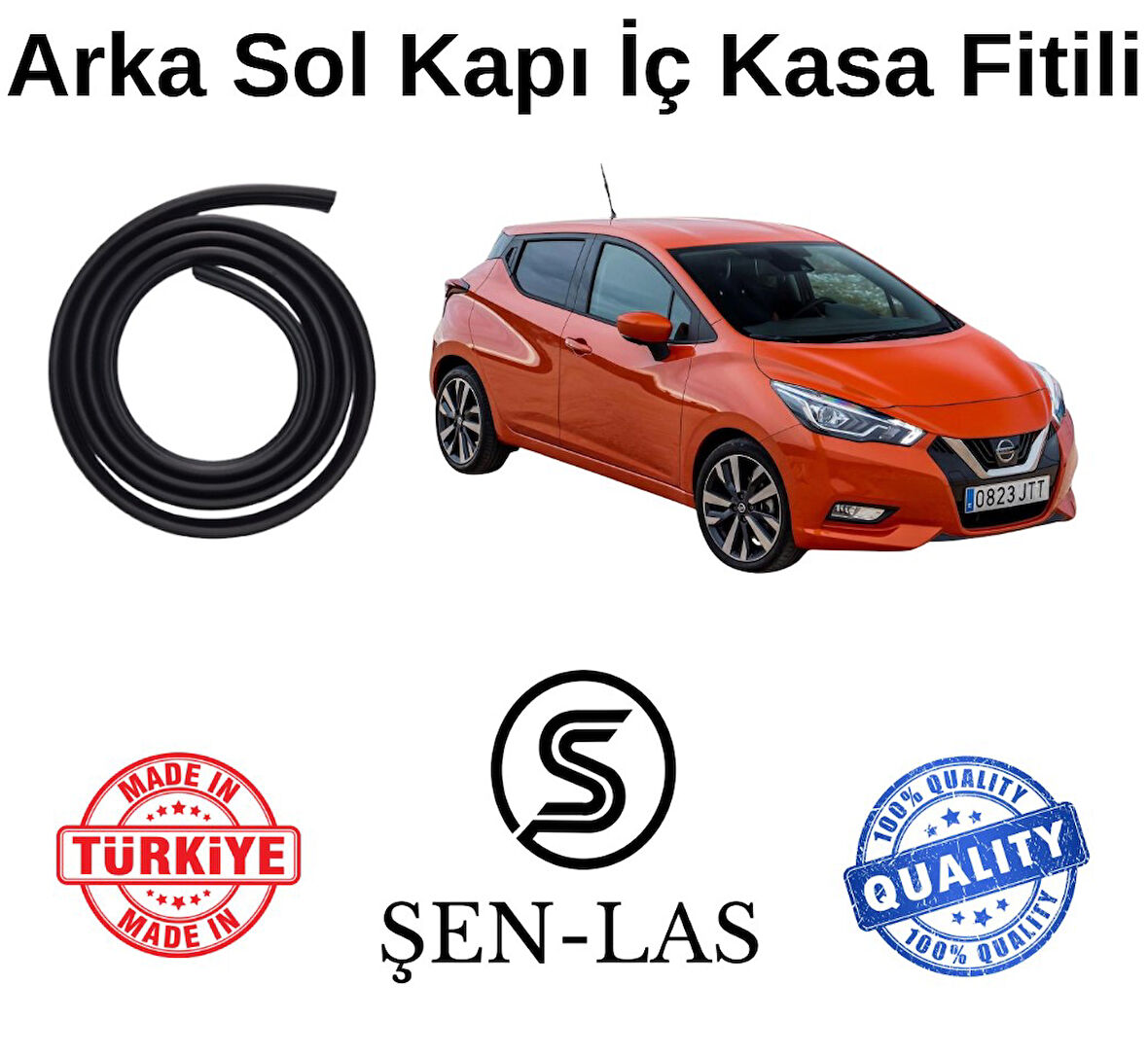 Nissan Micra (2018-2022) Şen-Las Sol Arka Kapı Fitili ŞL28604