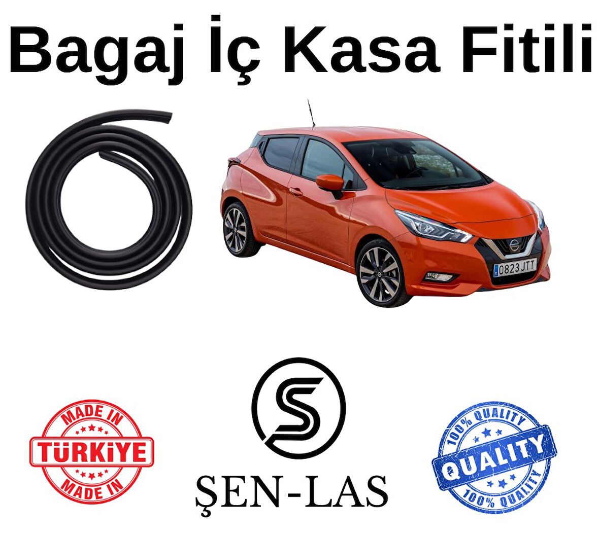Nissan Micra (2018-2022) Şen-Las Bagaj Fitili ŞL28605