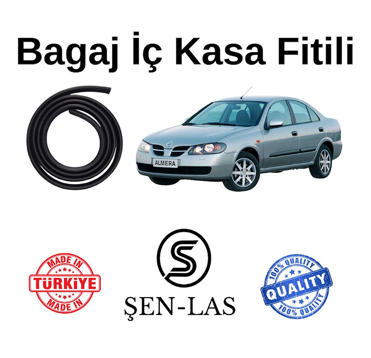 Nissan Almera (2000-2006) Şen-Las Bagaj Fitili ŞL29005