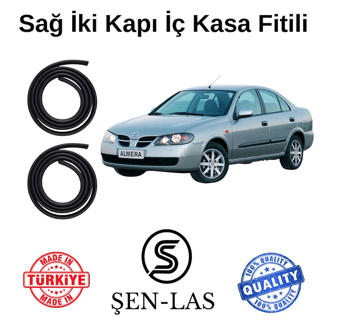 Nissan Almera (2000-2006) Şen-Las Sağ Ön ve Arka Fitili ŞL29009
