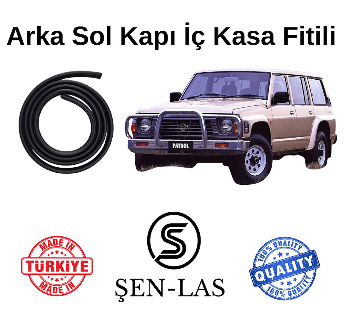 Nissan Patrol (1988-1997) Şen-Las Sol Arka Kapı Fitili ŞL29604
