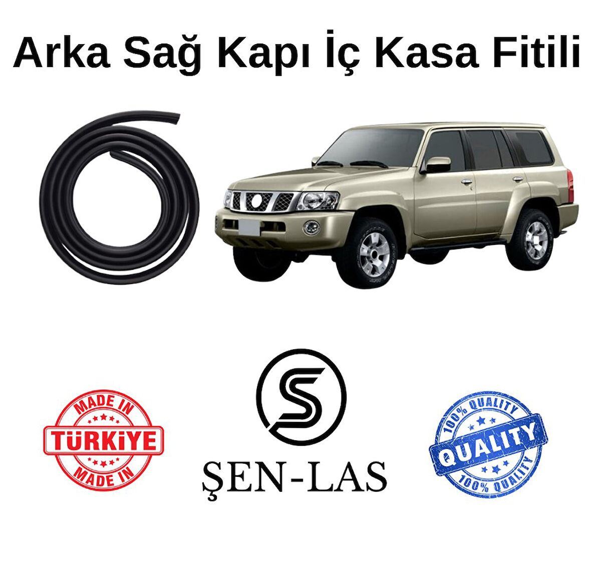 Nissan Patrol (1998-2009) Şen-Las Sağ Arka Kapı Fitili ŞL29703