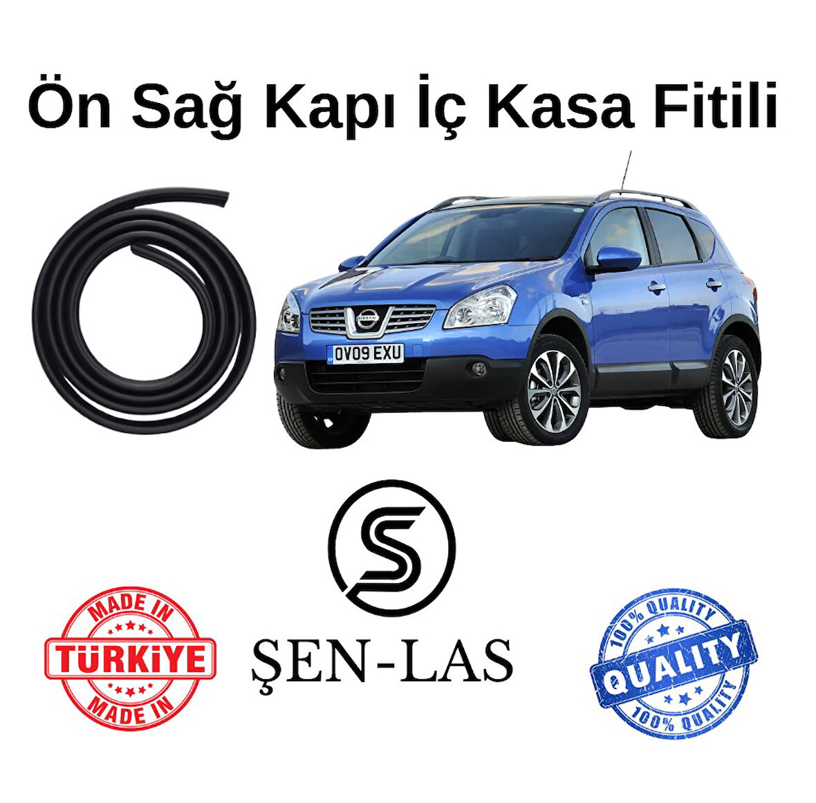 Nissan Qashqai (2007-2013) Şen-Las Sağ Ön Kapı Fitili ŞL30001