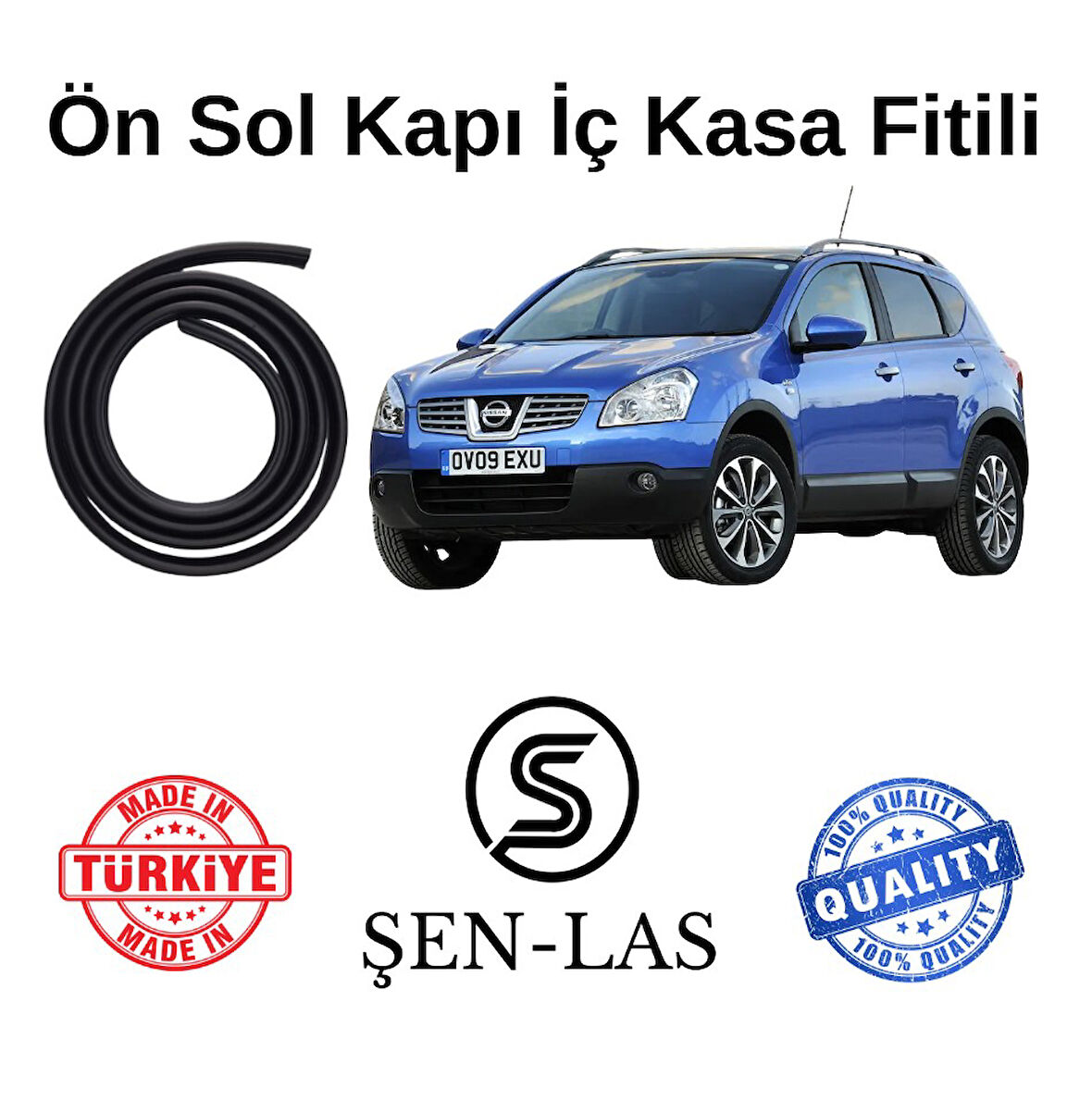 Nissan Qashqai (2007-2013) Şen-Las Sol Ön Kapı Fitili ŞL30002