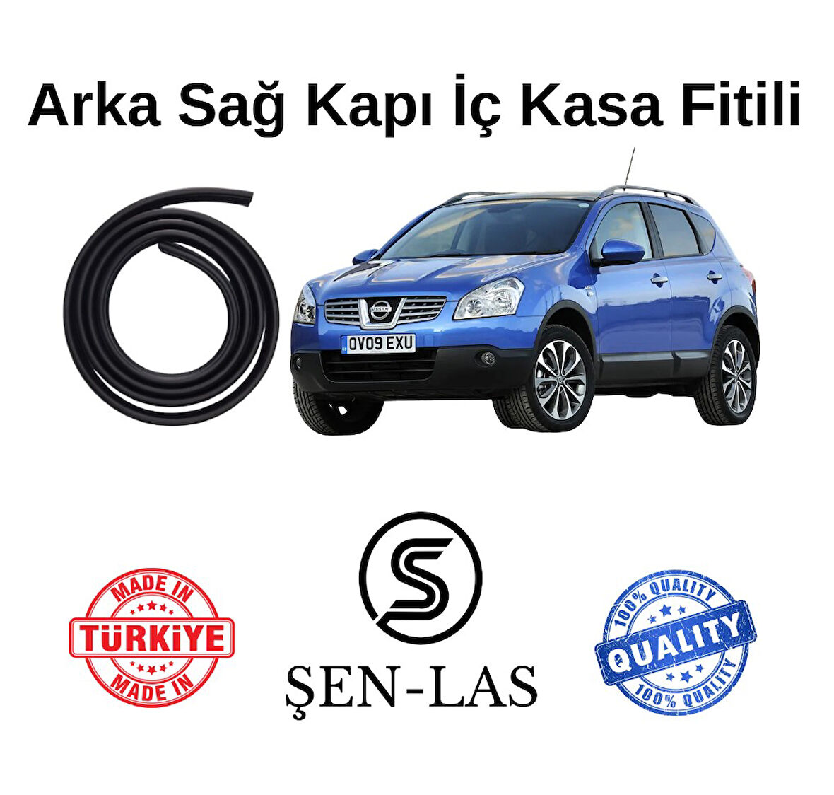 Nissan Qashqai (2007-2013) Şen-Las Sağ Arka Kapı Fitili ŞL30003
