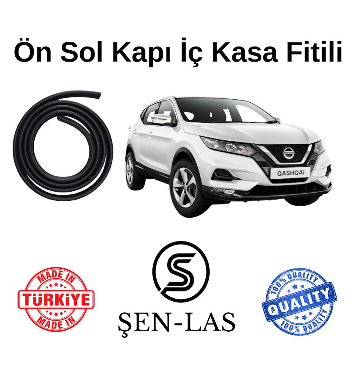 Nissan Qashqai (2014-2021) Şen-Las Sol Ön Kapı Fitili ŞL30102