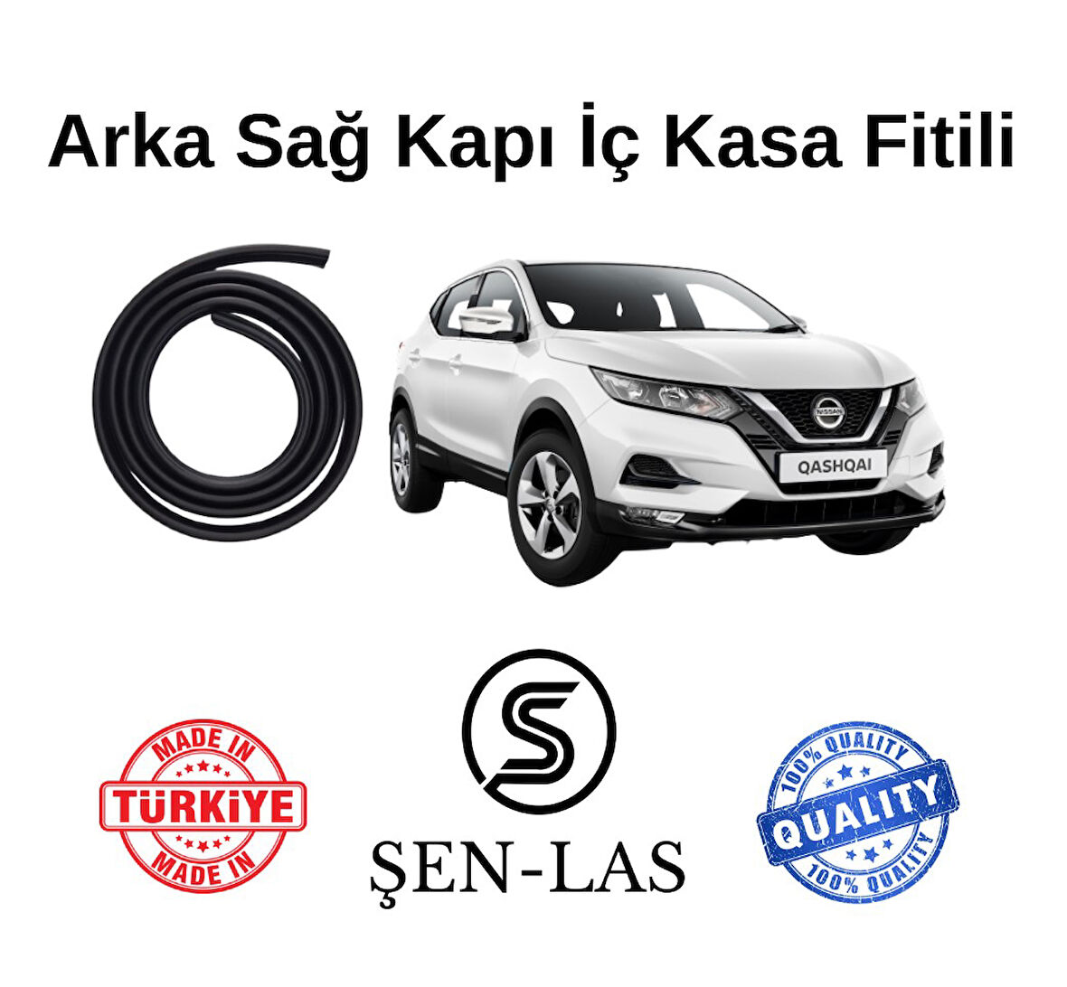 Nissan Qashqai (2014-2021) Şen-Las Sağ Arka Kapı Fitili ŞL30103