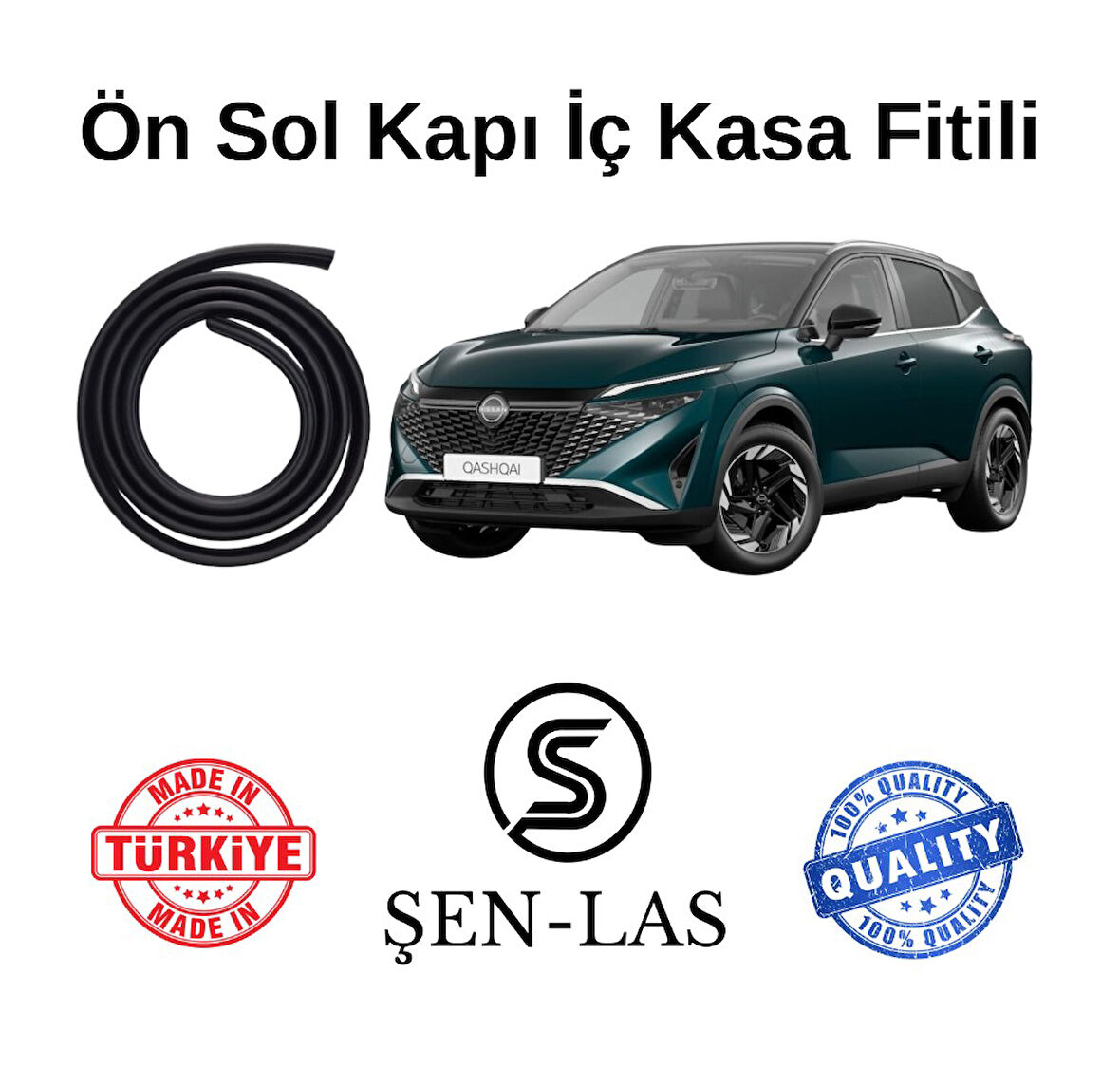 Nissan Qashqai (2022-2025) Şen-Las Sol Ön Kapı Fitili ŞL30202