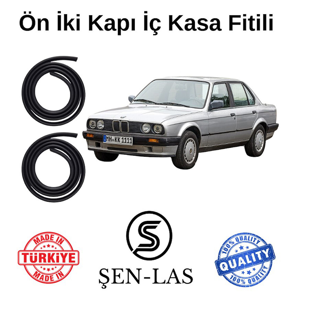 BMW 3 Serisi E30 (1984-1994) Şen-Las Ön İki Kapı Fitili ŞL30506