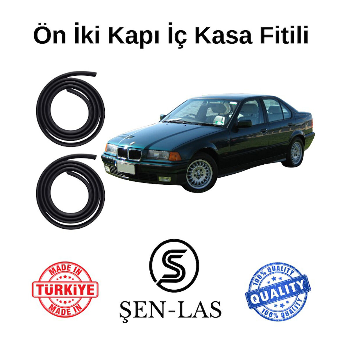 BMW 3 Serisi E36 (1992-1998) Şen-Las Ön İki Kapı Fitili ŞL30806