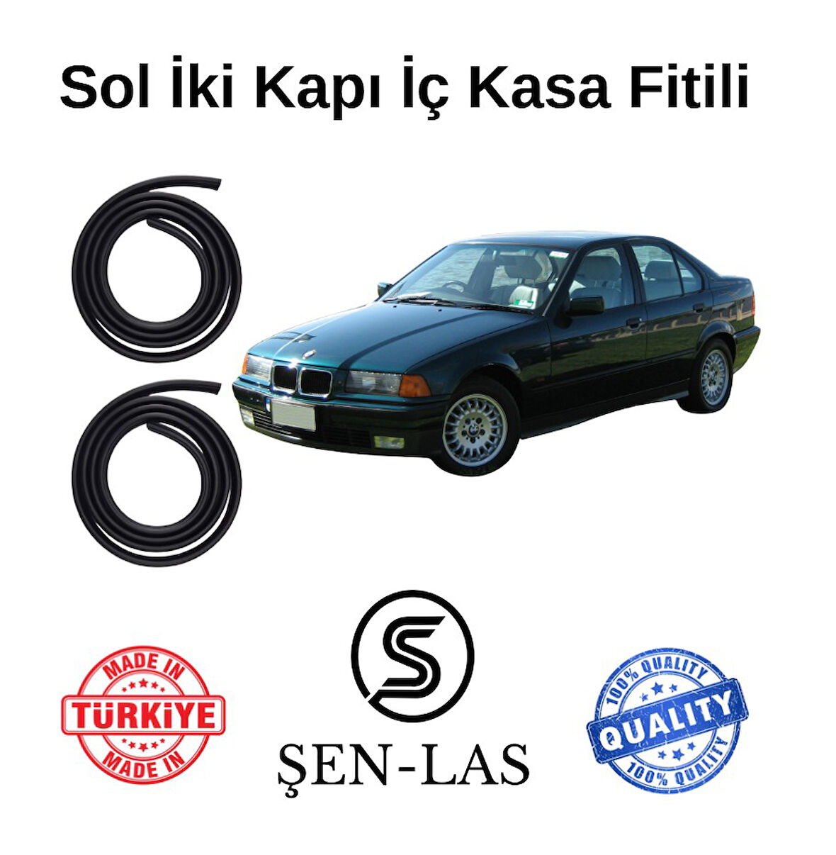 BMW 3 Serisi E36 (1992-1998) Şen-Las Sol Ön ve Arka Fitili ŞL30808