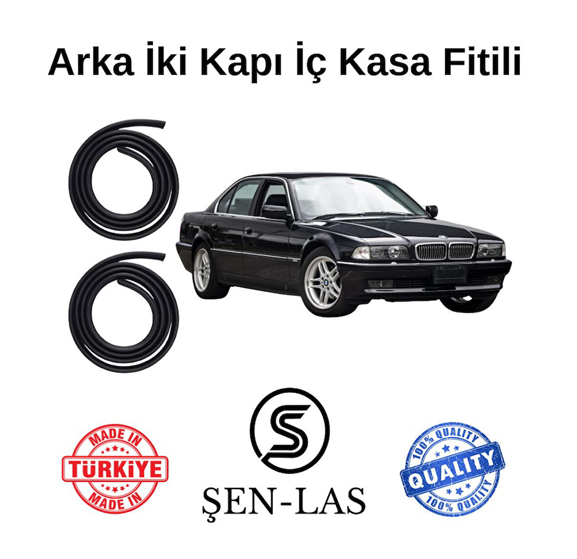 BMW 7 Serisi E38 (1995-2001) Şen-Las Arka Iki Kapı Fitili ŞL30907