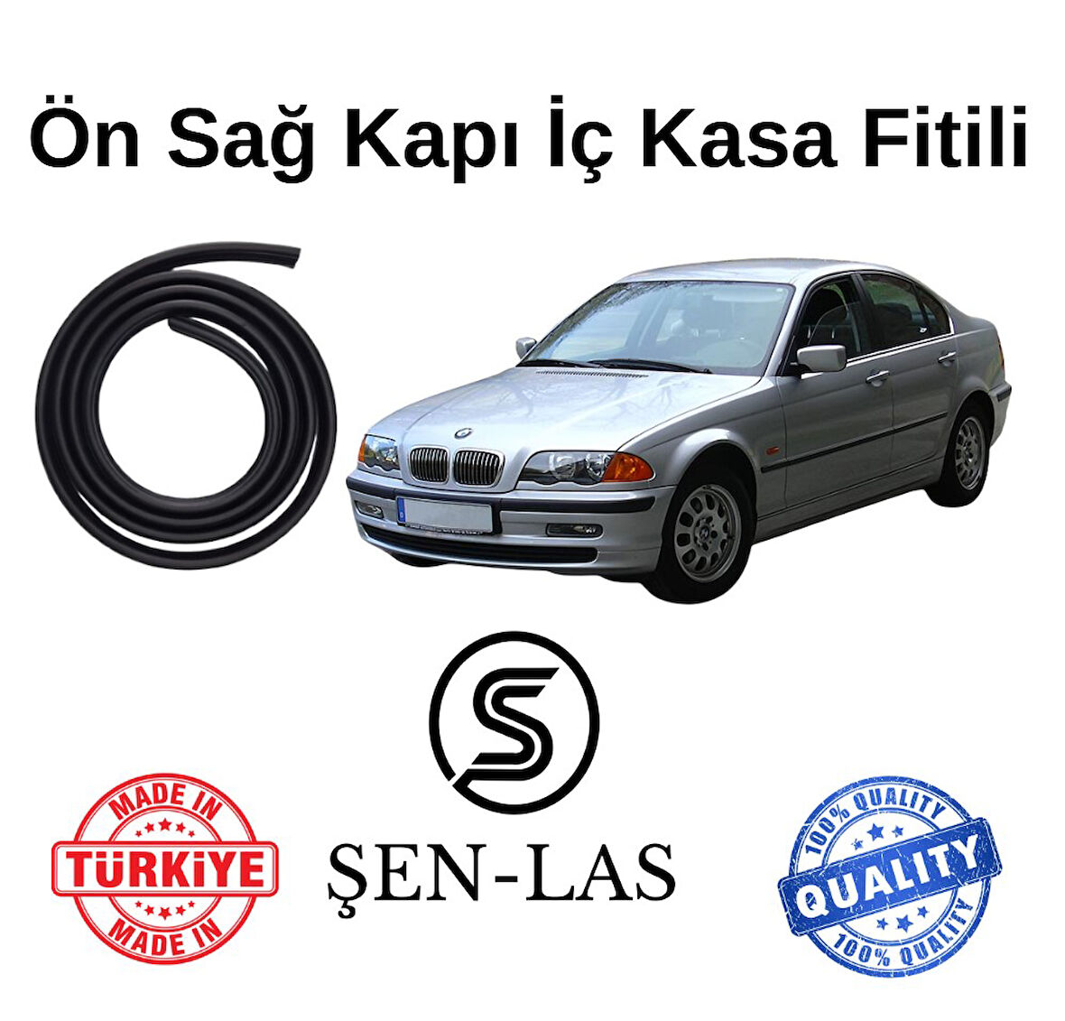 BMW 3 Serisi E46 (2001-2005) Şen-Las Sağ Ön Kapı Fitili ŞL31001