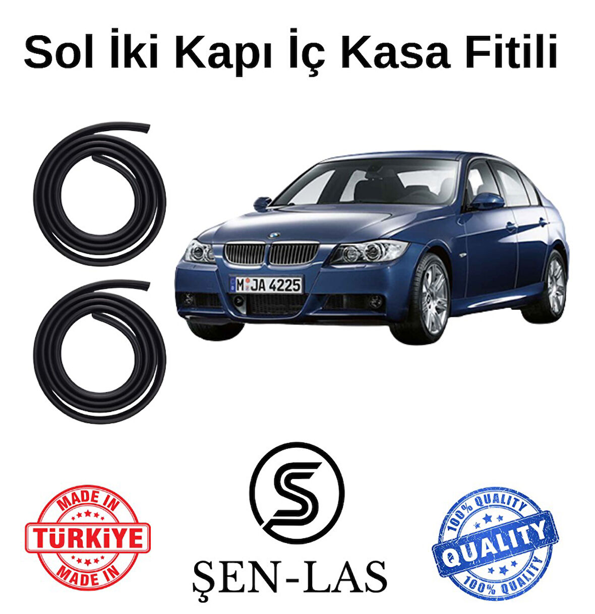 BMW 3 Serisi E90 (2006-2013) Şen-Las Sol Ön ve Arka Fitili ŞL31408