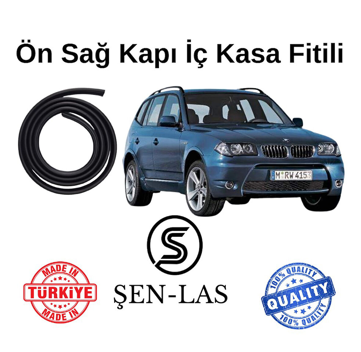 BMW X3 E83 (2003-2010) Şen-Las Sağ Ön Kapı Fitili ŞL31801
