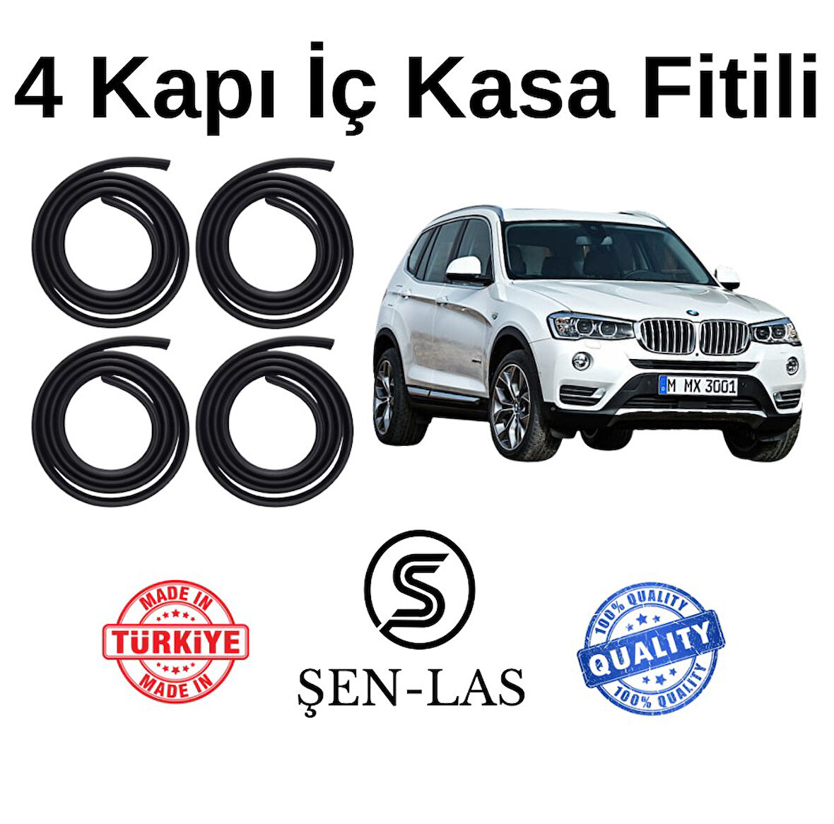 BMW X3 F25 (2010-2017) Şen-Las 4 Kapı Fitili ŞL31910