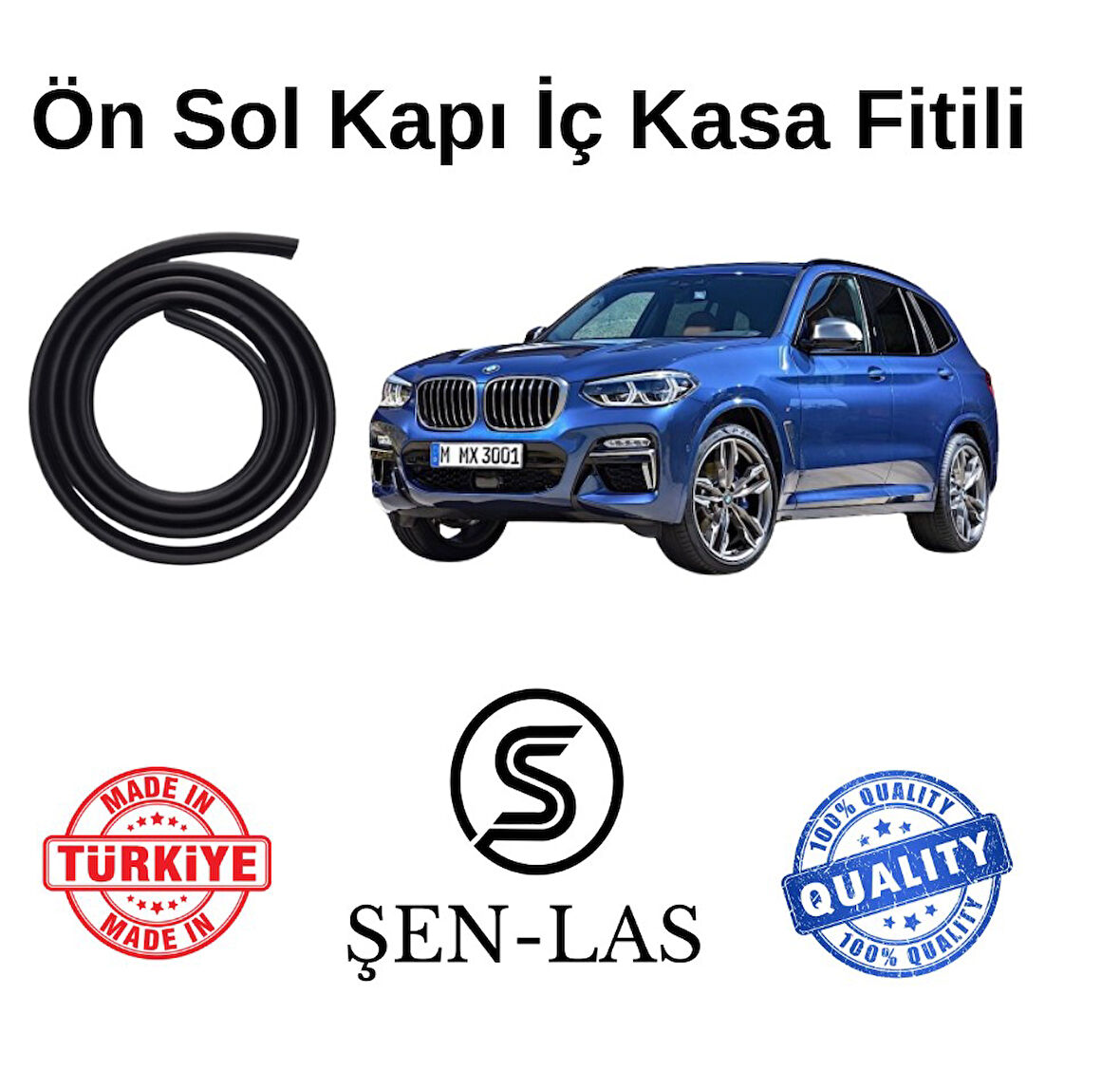 BMW X3 G01 (2018-2025) Şen-Las Sol Ön Kapı Fitili ŞL32002