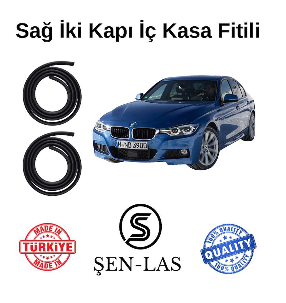 BMW 3 Serisi F30 (2012-2025) Şen-Las Sağ Ön ve Arka Fitili ŞL32109