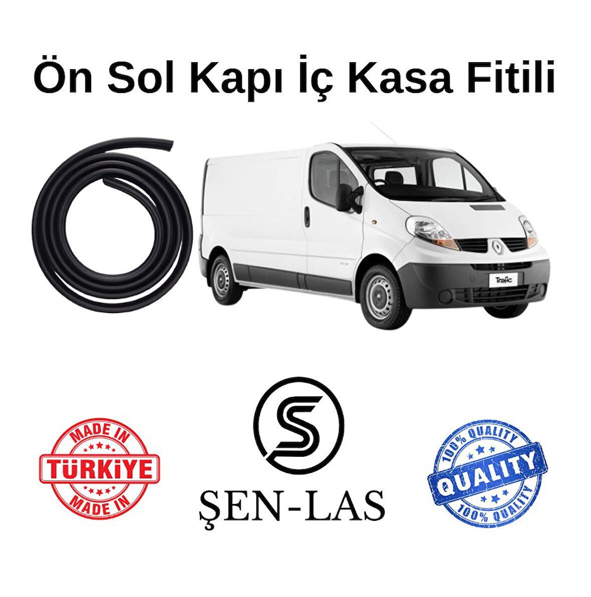 Renault Trafic Panelvan (2012-2015) Şen-Las Sol Ön Kapı Fitili ŞL34202