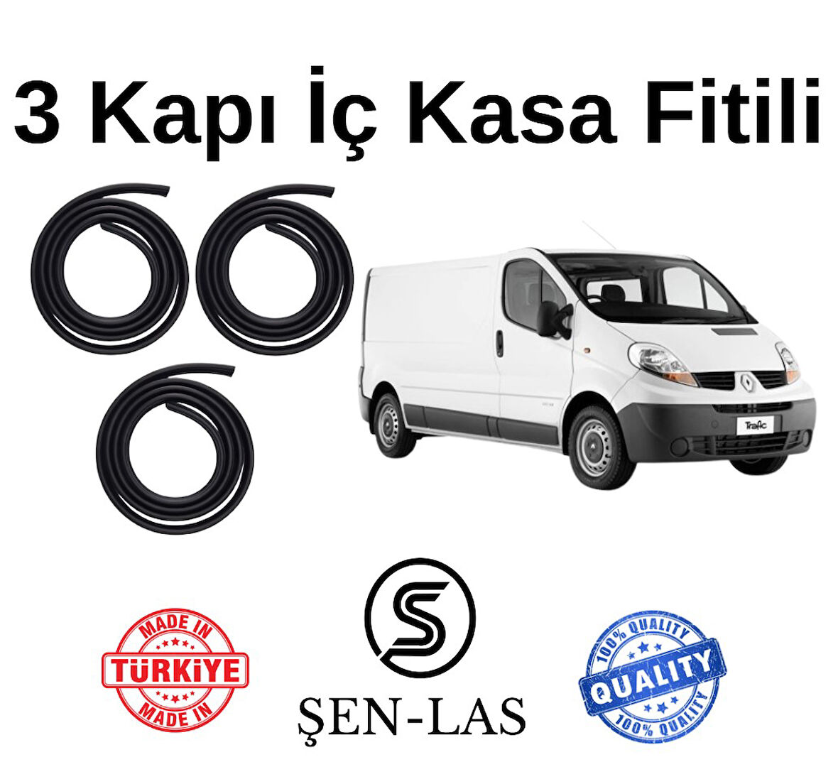 Renault Trafic Panelvan (2012-2015) Şen-Las 3 Kapı Fitili ŞL34207