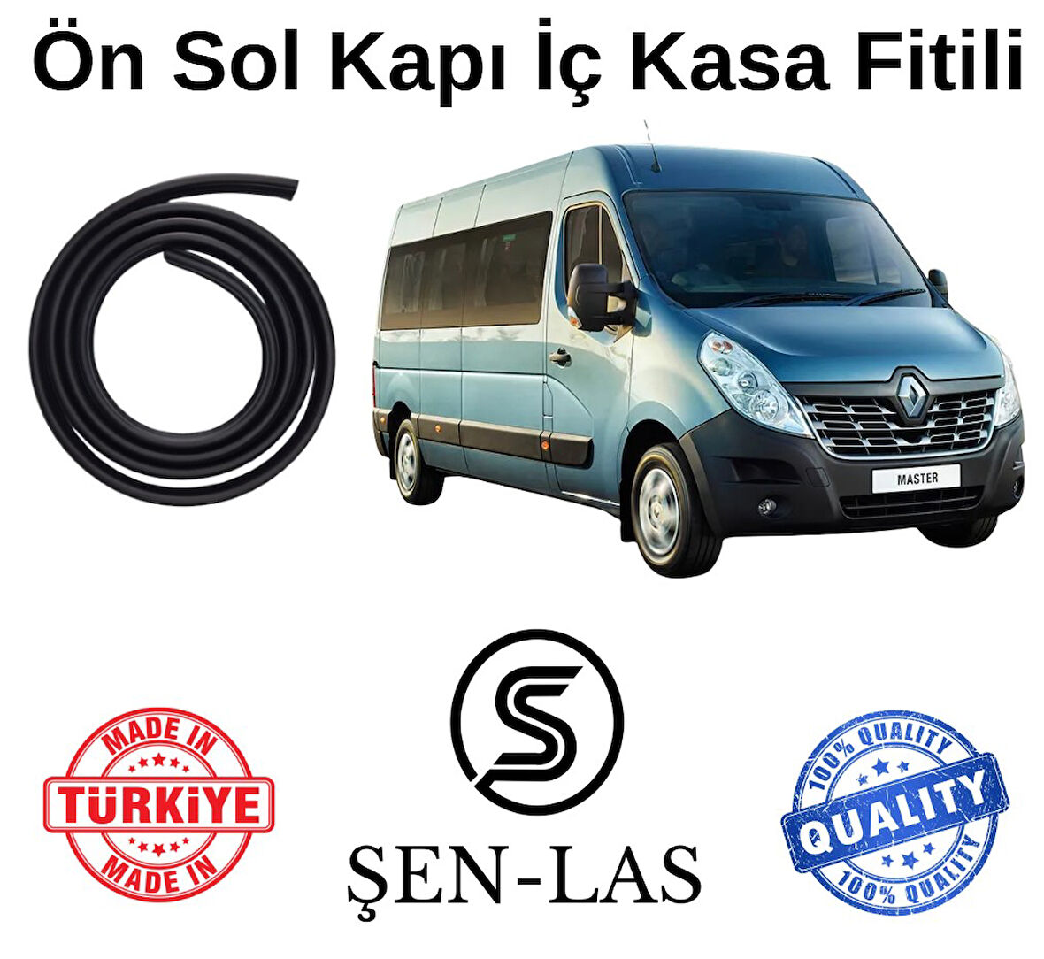 Renault Master (2015-2017) Şen-Las Sol Ön Kapı Fitili ŞL34302