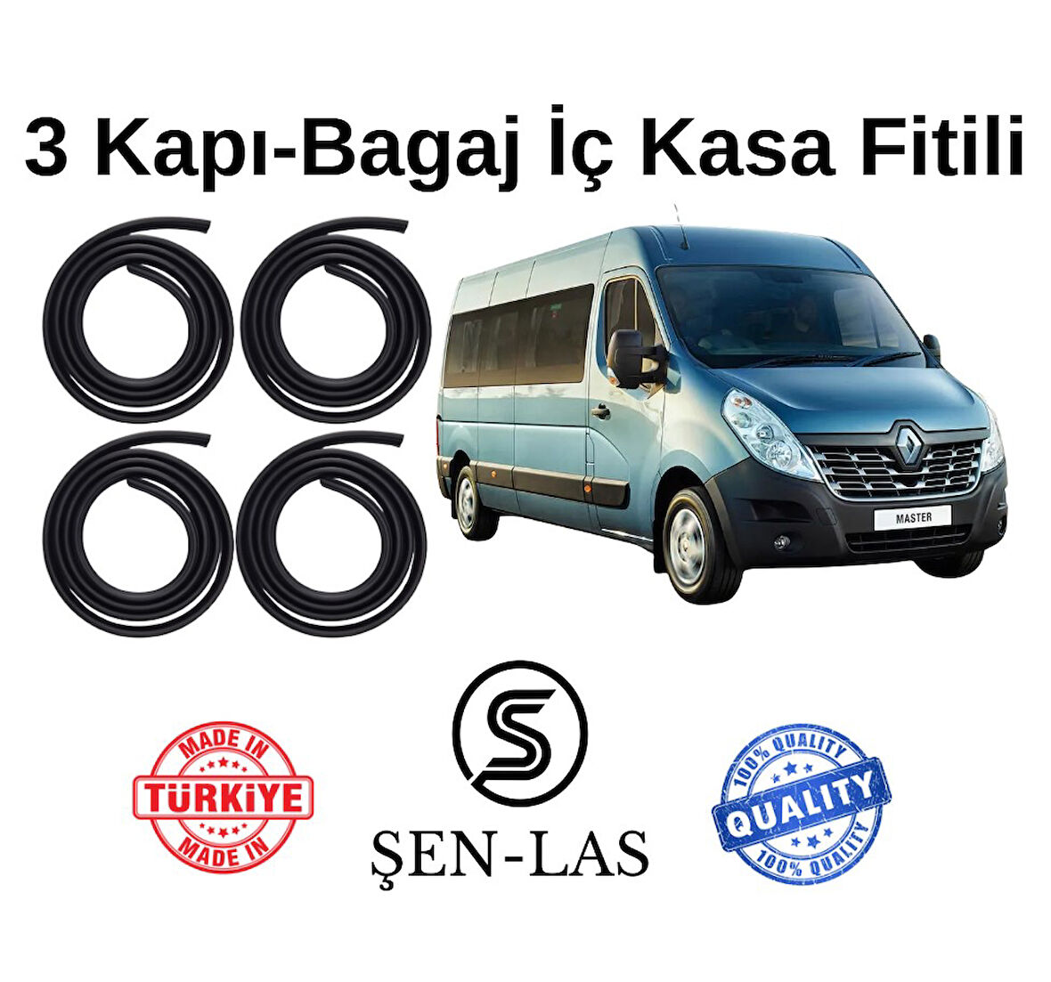 Renault Master (2015-2017) Şen-Las 3 Kapı + Bagaj Fitili ŞL34308