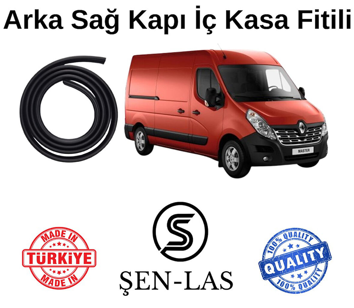 Renault Master Panelvan (2015-2017) Şen-Las Sağ Arka Kapı Fitili ŞL34403