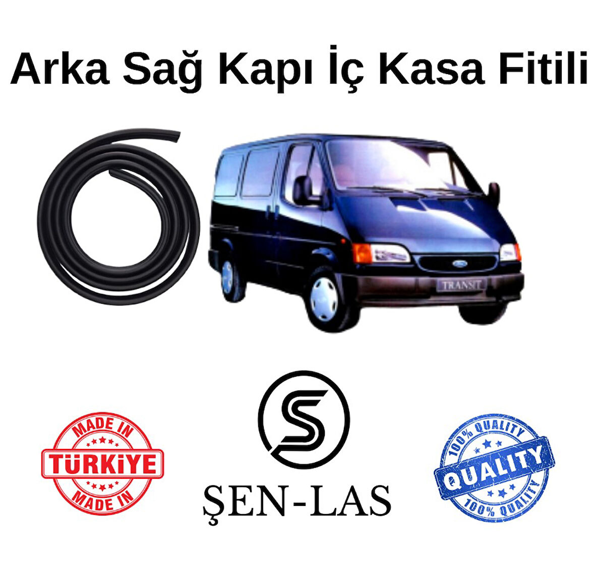 Ford Transit Panelvan (1985-2000) Şen-Las Sağ Arka Kapı Fitili ŞL34603