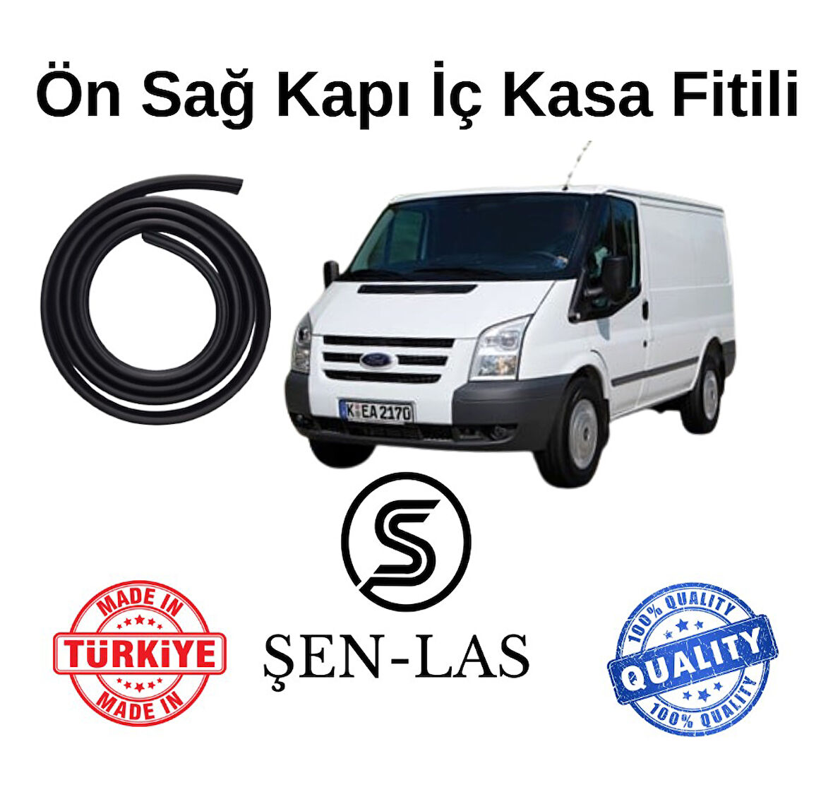 Ford Transit Panelvan (2007-2014) Şen-Las Sağ Ön Kapı Fitili ŞL35001