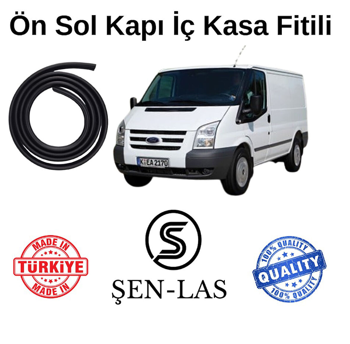 Ford Transit Panelvan (2007-2014) Şen-Las Sol Ön Kapı Fitili ŞL35002
