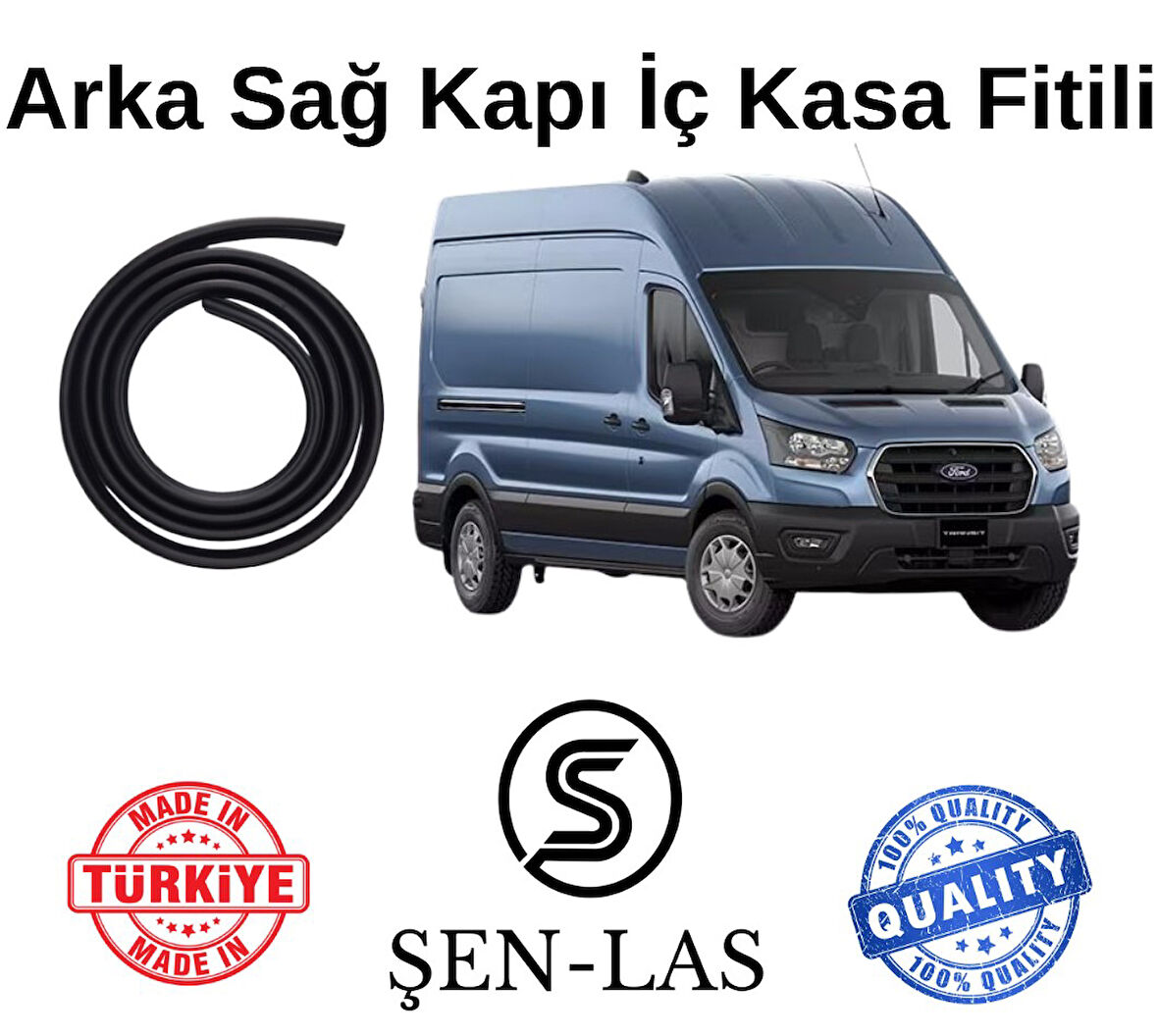 Ford Transit Panelvan (2020-2025) Şen-Las Sağ Arka Kapı Fitili ŞL35403