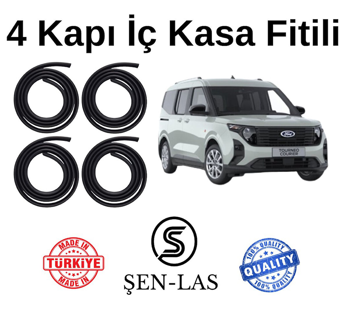 Ford Courier (2023-2025) Şen-Las 4 Kapı Fitili ŞL35910