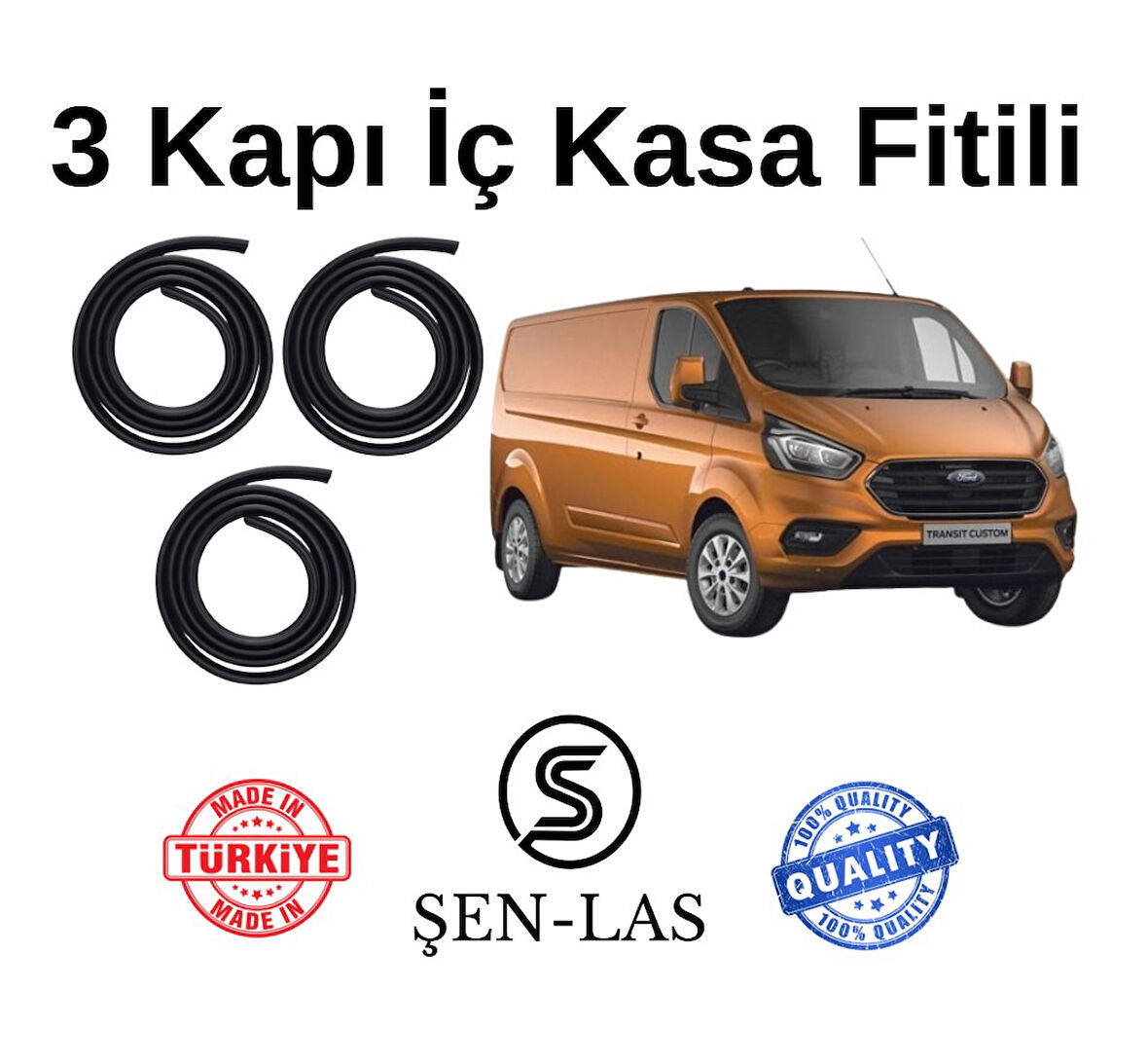 Ford Transit Custom Panelvan (2018-2023) Şen-Las 3 Kapı Fitili ŞL36207
