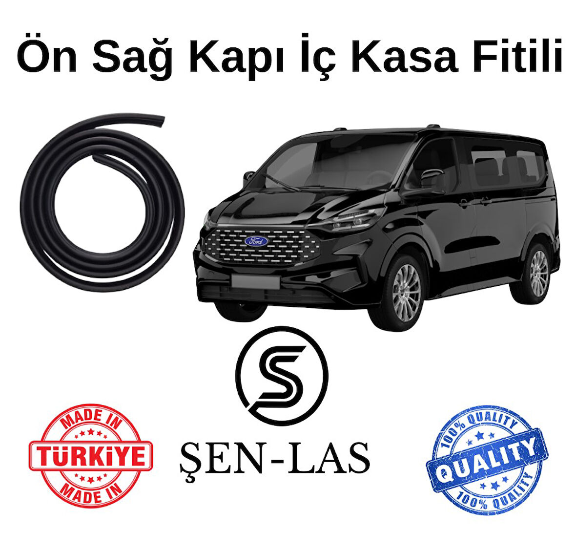 Ford Transit Custom (2023-2025) Şen-Las Sağ Ön Kapı Fitili ŞL36301