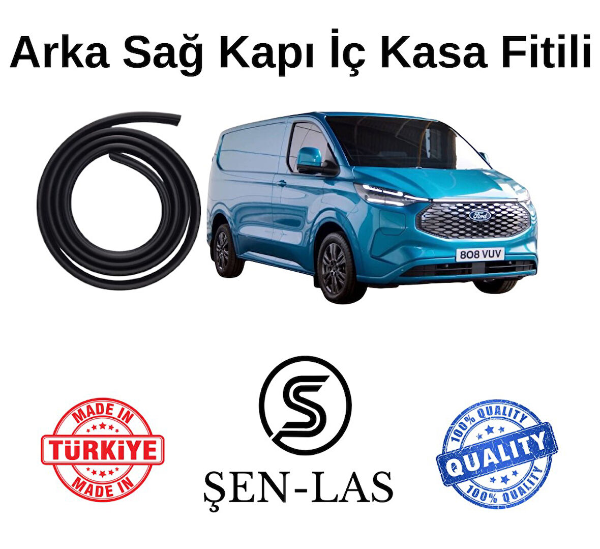 Ford Transit Custom Panelvan (2023-2025) Şen-Las Sağ Arka Kapı Fitili ŞL36403