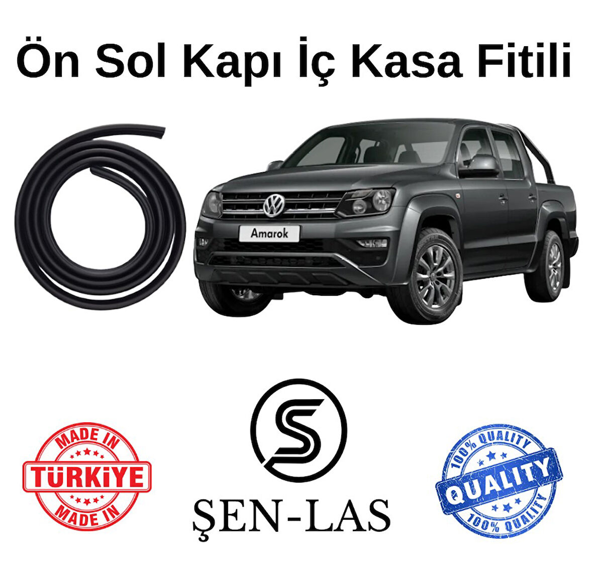 Volkwagen Amarok (2010-2016) Şen-Las Sol Ön Kapı Fitili ŞL36802