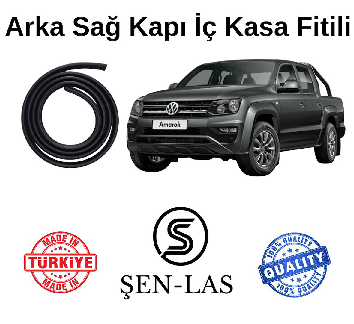 Volkwagen Amarok (2010-2016) Şen-Las Sağ Arka Kapı Fitili ŞL36803