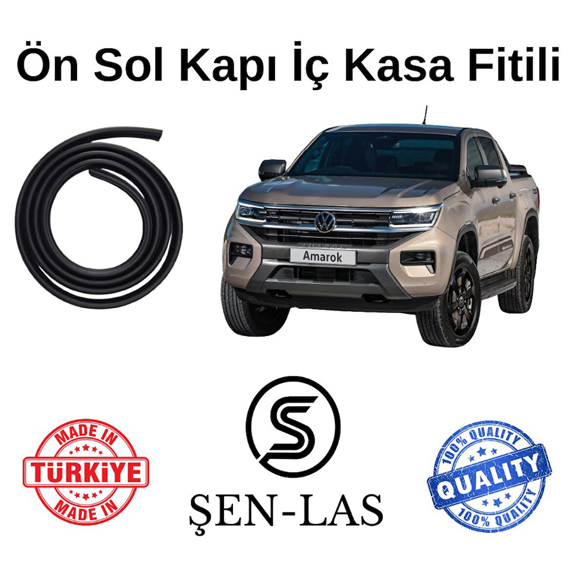 Volkwagen Amarok (2022-2025) Şen-Las Sol Ön Kapı Fitili ŞL37002