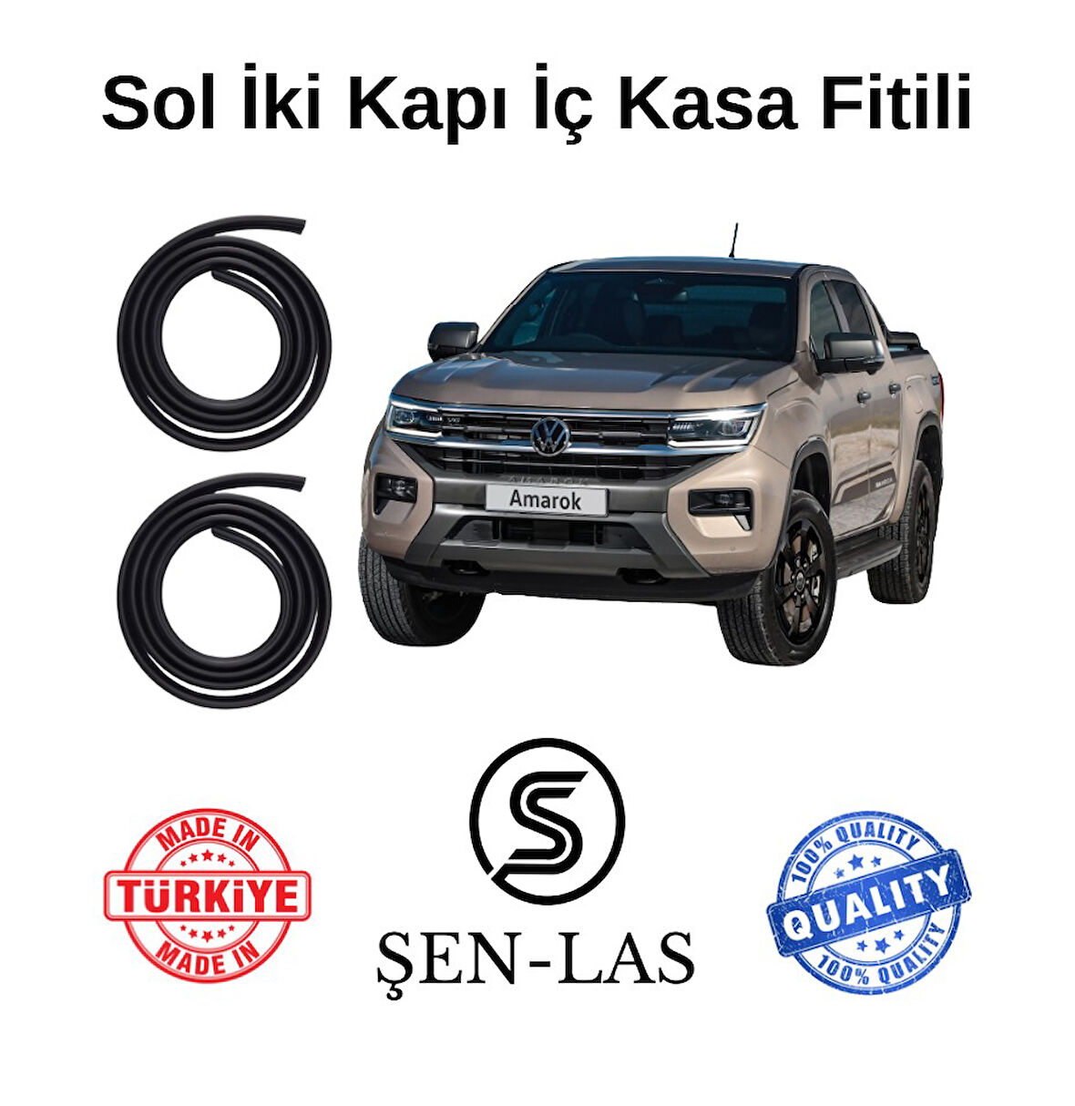 Volkwagen Amarok (2022-2025) Şen-Las Sol Ön ve Arka Fitili ŞL37007